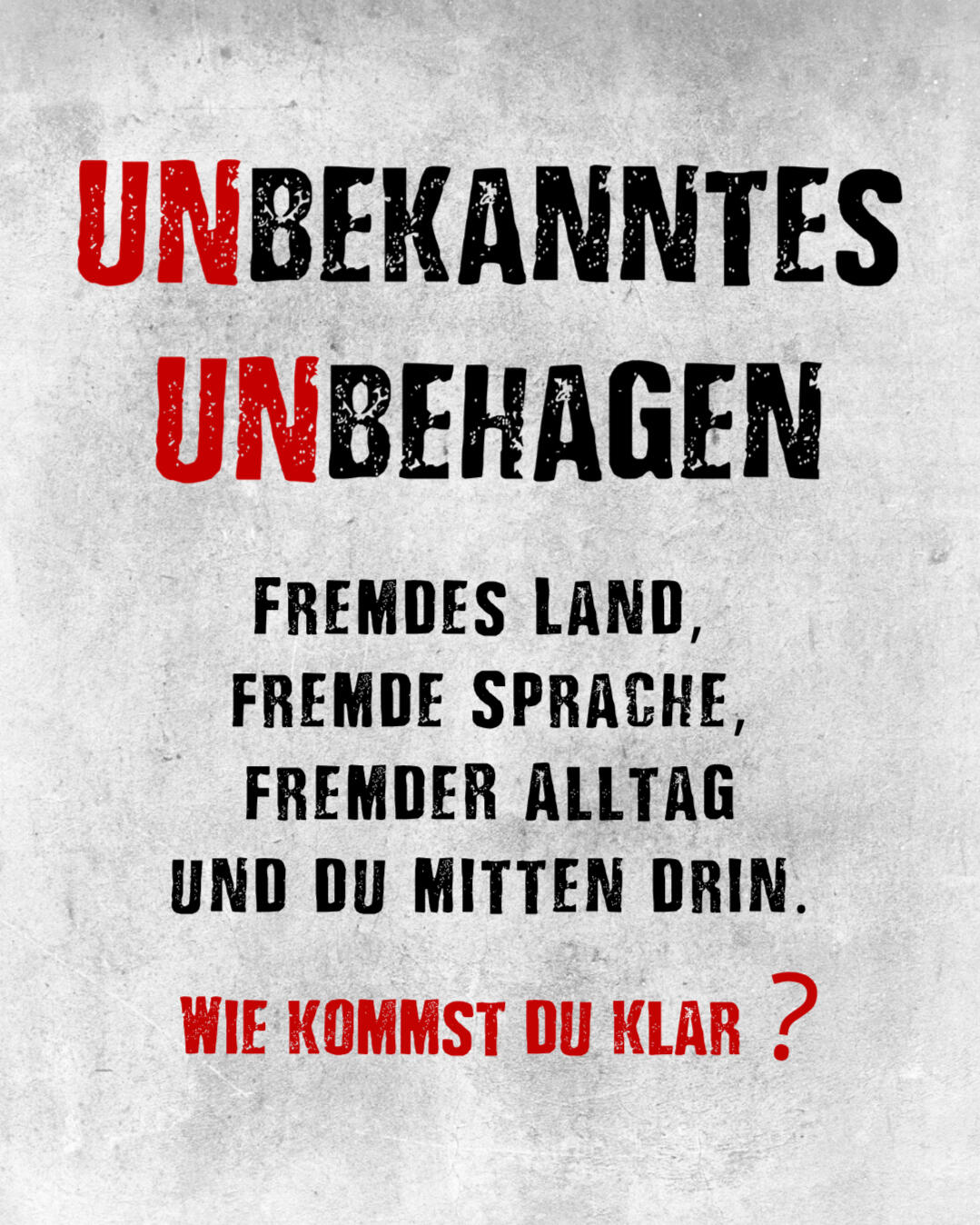 unbekanntes unbehagen - live escape room